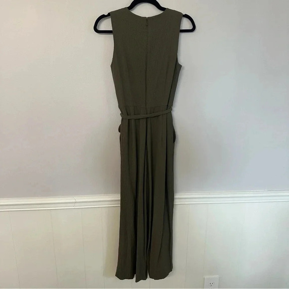 Calvin Klein Green Sleeveless Tie Waist Full Length Romper Size 4 GUC - Picture 12 of 12